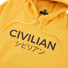 Load image into Gallery viewer, Civilian シビリアン Jaket Hoodie Sweater Yellow Mustard Unisex